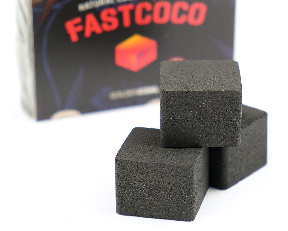 Уголь Fastcoco "Быстроразжигаемый" Фасткоко