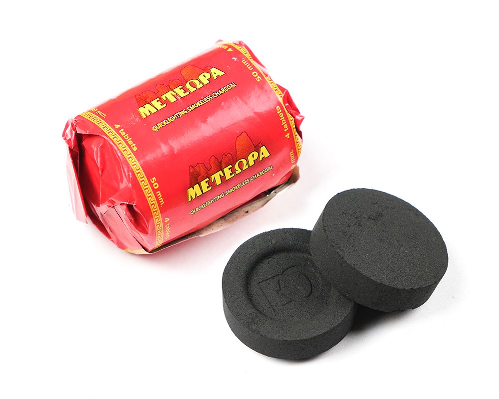 Уголь Meteora 50 мм "Быстроразжигаемый" Метеора