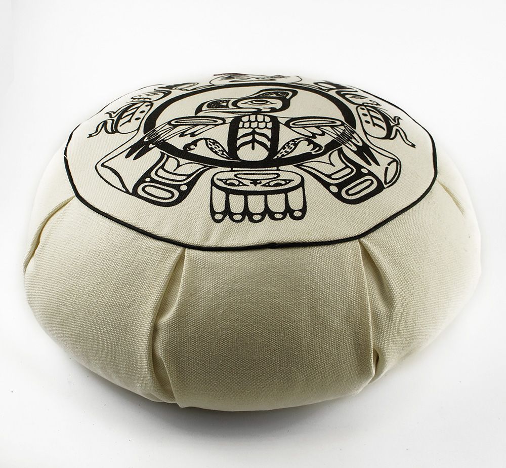 Подушка для медитации Тотем 3 с шелухой