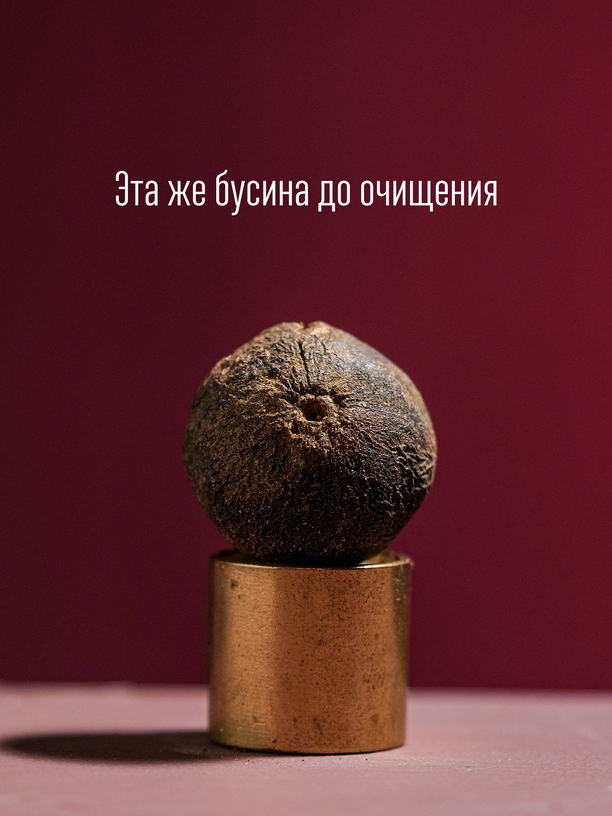 Рудракша натуральная неочищенная (в кожуре)