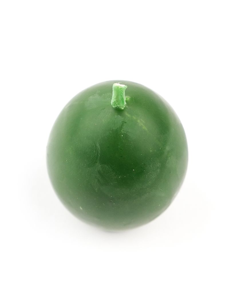 Свеча яйцо Зеленая