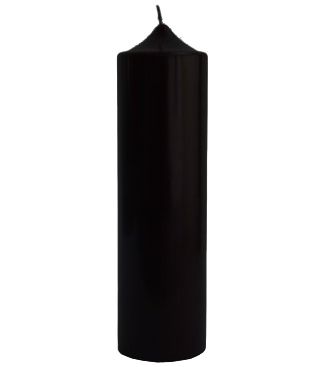 Свеча Алтарная 15 см (черная)